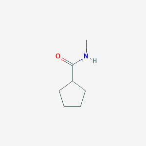 molecular formula C7H13NO B2613411 N-methylcyclopentanecarboxamide CAS No. 4492-50-6
