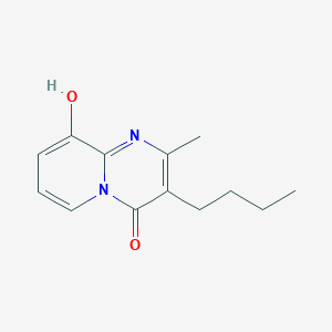 molecular formula C13H16N2O2 B2613436 3-butyl-9-hydroxy-2-methyl-4H-pyrido[1,2-a]pyrimidin-4-one CAS No. 1155238-81-5