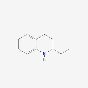 molecular formula C11H15N B2613566 2-乙基-1,2,3,4-四氢喹啉 CAS No. 42835-88-1