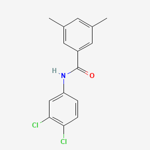 molecular formula C15H13Cl2NO B2613634 N-(3,4-二氯苯基)-3,5-二甲基苯甲酰胺 CAS No. 700857-76-7