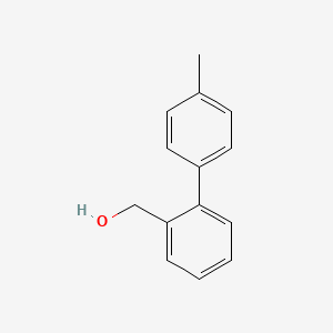 molecular formula C14H14O B2613666 (4'-Methylbiphenyl-2-yl)-methanol CAS No. 114772-78-0