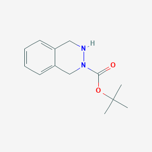 molecular formula C13H18N2O2 B2613680 Tert-butyl 1,2,3,4-tetrahydrophthalazine-2-carboxylate CAS No. 154972-21-1