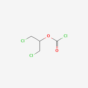 molecular formula C4H5Cl3O2 B2613730 1,3-二氯丙烷-2-基氯甲酸酯 CAS No. 55183-48-7
