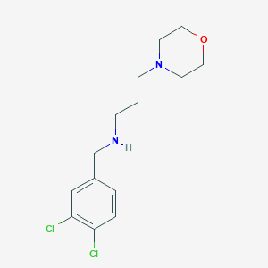 molecular formula C14H20Cl2N2O B261378 N-(3,4-dichlorobenzyl)-3-(morpholin-4-yl)propan-1-amine 