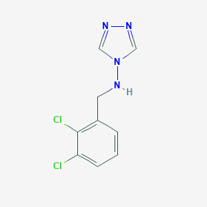 molecular formula C9H8Cl2N4 B261384 N-(2,3-dichlorobenzyl)-4H-1,2,4-triazol-4-amine 