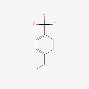 molecular formula C9H9F3 B2613853 4-Ethylbenzotrifluoride CAS No. 27190-69-8