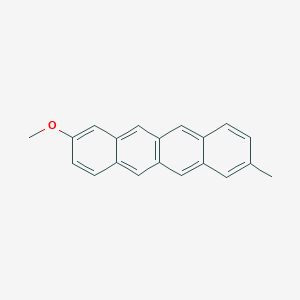 molecular formula C20H16O B2613942 2-Methoxy-8-methyltetracene CAS No. 2098457-43-1