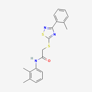 N-(2,3-dimethylphenyl)-2-((3-(o-tolyl)-1,2,4-thiadiazol-5-yl)thio)acetamide