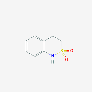 molecular formula C8H9NO2S B2614045 3,4-二氢-1H-2,1-苯并噻嗪 2,2-二氧化物 CAS No. 3192-06-1