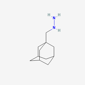 molecular formula C11H20N2 B2614069 1-(Adamantan-1-ylmethyl)hydrazine CAS No. 72614-02-9