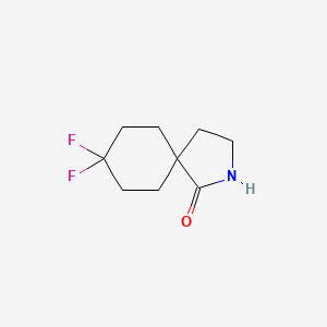 8,8-Difluoro-2-azaspiro[4.5]decan-1-one