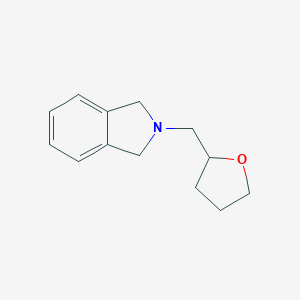 molecular formula C13H17NO B261413 2-(Tetrahydro-2-furanylmethyl)isoindoline 