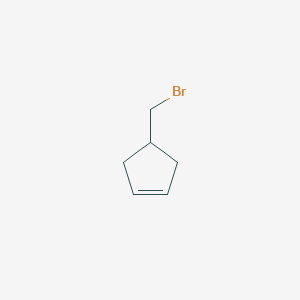 molecular formula C6H9Br B2614154 4-(溴甲基)环戊烯 CAS No. 80864-33-1