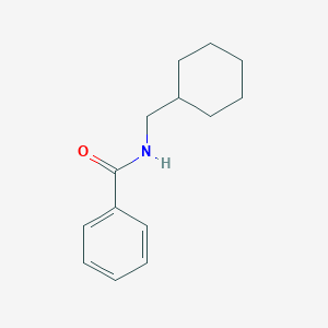 molecular formula C14H19NO B261419 N-(cyclohexylmethyl)benzamide 