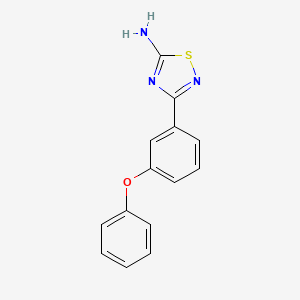 3-(3-Phenoxyphenyl)-1,2,4-thiadiazol-5-amine