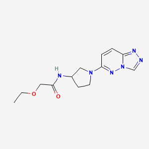 N-(1-([1,2,4]triazolo[4,3-b]pyridazin-6-yl)pyrrolidin-3-yl)-2-ethoxyacetamide