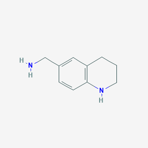 molecular formula C10H14N2 B2614522 1,2,3,4-Tetrahydroquinolin-6-ylmethanamine CAS No. 933720-31-1