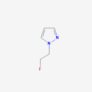 molecular formula C5H7FN2 B2614560 1-(2-氟乙基)-1H-吡唑 CAS No. 139578-67-9