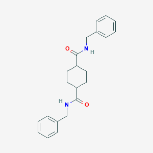 molecular formula C22H26N2O2 B261458 N,N'-dibenzylcyclohexane-1,4-dicarboxamide 