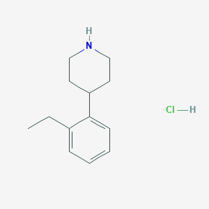 4-(2-Ethylphenyl)piperidine hydrochloride