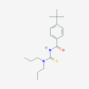 molecular formula C18H28N2OS B261461 4-tert-butyl-N-(dipropylcarbamothioyl)benzamide 