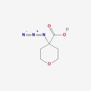4-Azidooxane-4-carboxylic acid