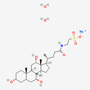 molecular formula C26H48NNaO9S B2614731 Taurocholic acid sodium salt hydrate CAS No. 345909-26-4