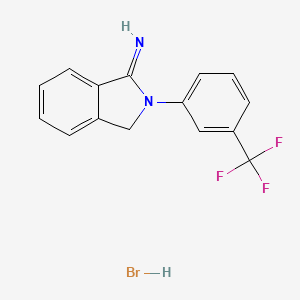 2-[3-(Trifluoromethyl)phenyl]isoindolin-1-imine hydrobromide