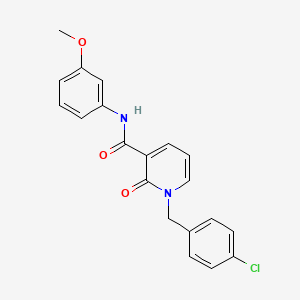 1-(4-chlorobenzyl)-N-(3-methoxyphenyl)-2-oxo-1,2-dihydropyridine-3-carboxamide