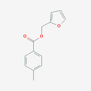 molecular formula C13H12O3 B261485 2-Furylmethyl 4-methylbenzoate 