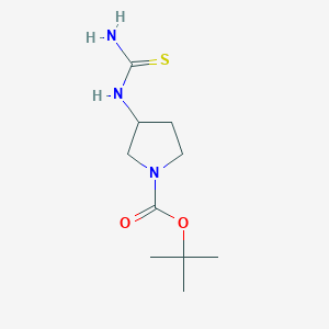 Tert-butyl 3-(carbamothioylamino)pyrrolidine-1-carboxylate