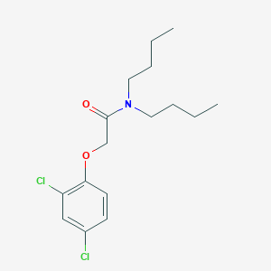 molecular formula C16H23Cl2NO2 B261496 N,N-dibutyl-2-(2,4-dichlorophenoxy)acetamide 