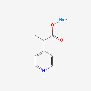 Sodium 2-(pyridin-4-yl)propanoate