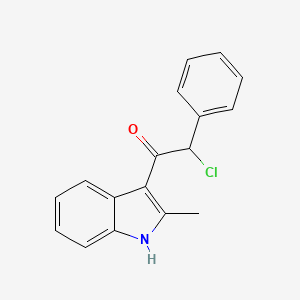 2-chloro-1-(2-methyl-1H-indol-3-yl)-2-phenylethanone