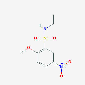 N-ethyl-2-methoxy-5-nitrobenzenesulfonamide