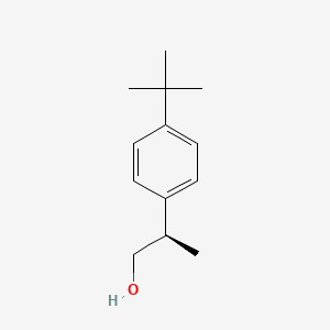 (2R)-2-(4-tert-butylphenyl)propan-1-ol