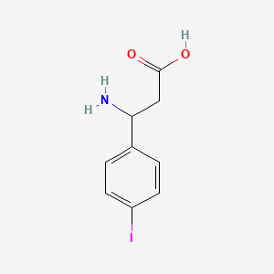3-amino-3-(4-iodophenyl)propanoic Acid