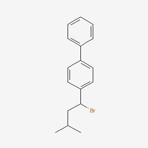1-(1-Bromo-3-methylbutyl)-4-phenylbenzene