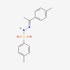 molecular formula C16H18N2O2S B2615171 4-甲基-N'-(1-对甲苯乙叉基)苯磺酰肼 CAS No. 60672-33-5