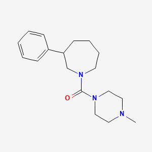 (4-Methylpiperazin-1-yl)(3-phenylazepan-1-yl)methanone