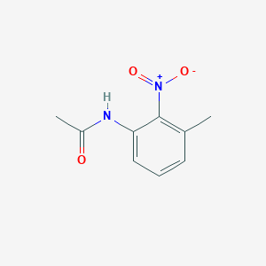 molecular formula C9H10N2O3 B261523 N-(3-methyl-2-nitrophenyl)acetamide 