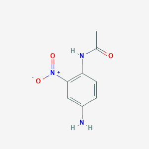 molecular formula C8H9N3O3 B261526 N-(4-amino-2-nitrophenyl)acetamide 