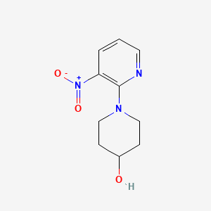 1-(3-Nitro-2-pyridinyl)-4-piperidinol