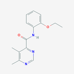 N-(2-Ethoxyphenyl)-5,6-dimethylpyrimidine-4-carboxamide