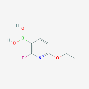 molecular formula C7H9BFNO3 B2615365 6-Ethoxy-2-fluoropyridine-3-boronic acid CAS No. 2096335-58-7