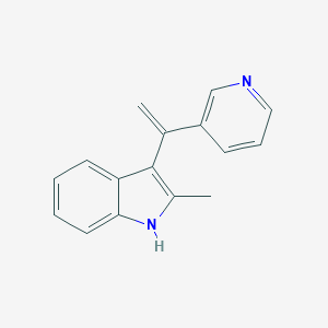 molecular formula C16H14N2 B261539 2-methyl-3-[1-(3-pyridinyl)vinyl]-1H-indole 