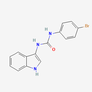 1-(4-bromophenyl)-3-(1H-indol-3-yl)urea