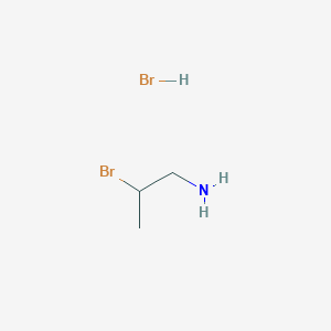 molecular formula C3H9Br2N B2615451 2-溴丙胺氢溴酸盐 CAS No. 2403-33-0