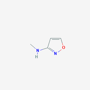 molecular formula C4H6N2O B2615611 N-Methyl-1,2-oxazol-3-amine CAS No. 55809-39-7