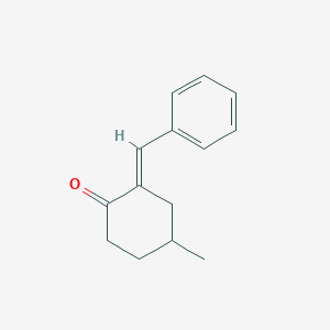 molecular formula C14H16O B261565 2-Benzylidene-4-methylcyclohexanone 